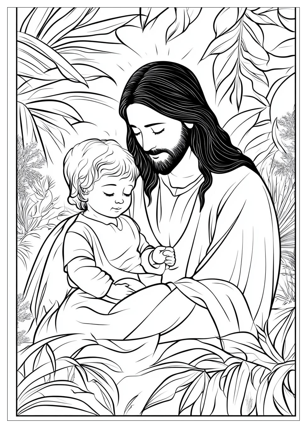 Christkind Ausmalbilder 12