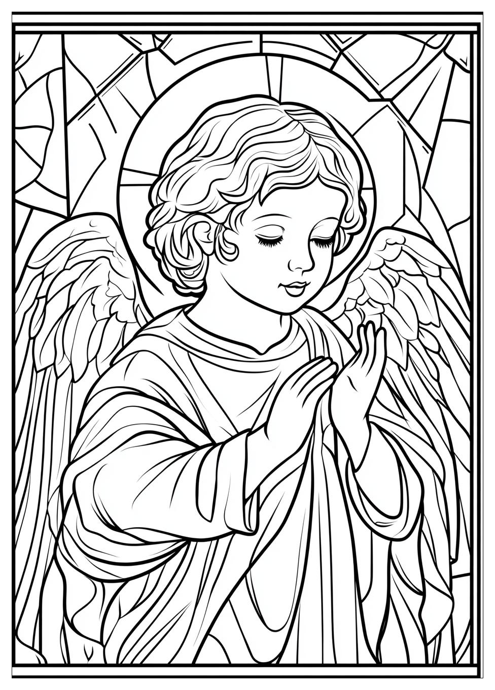 Christkind Ausmalbilder 14