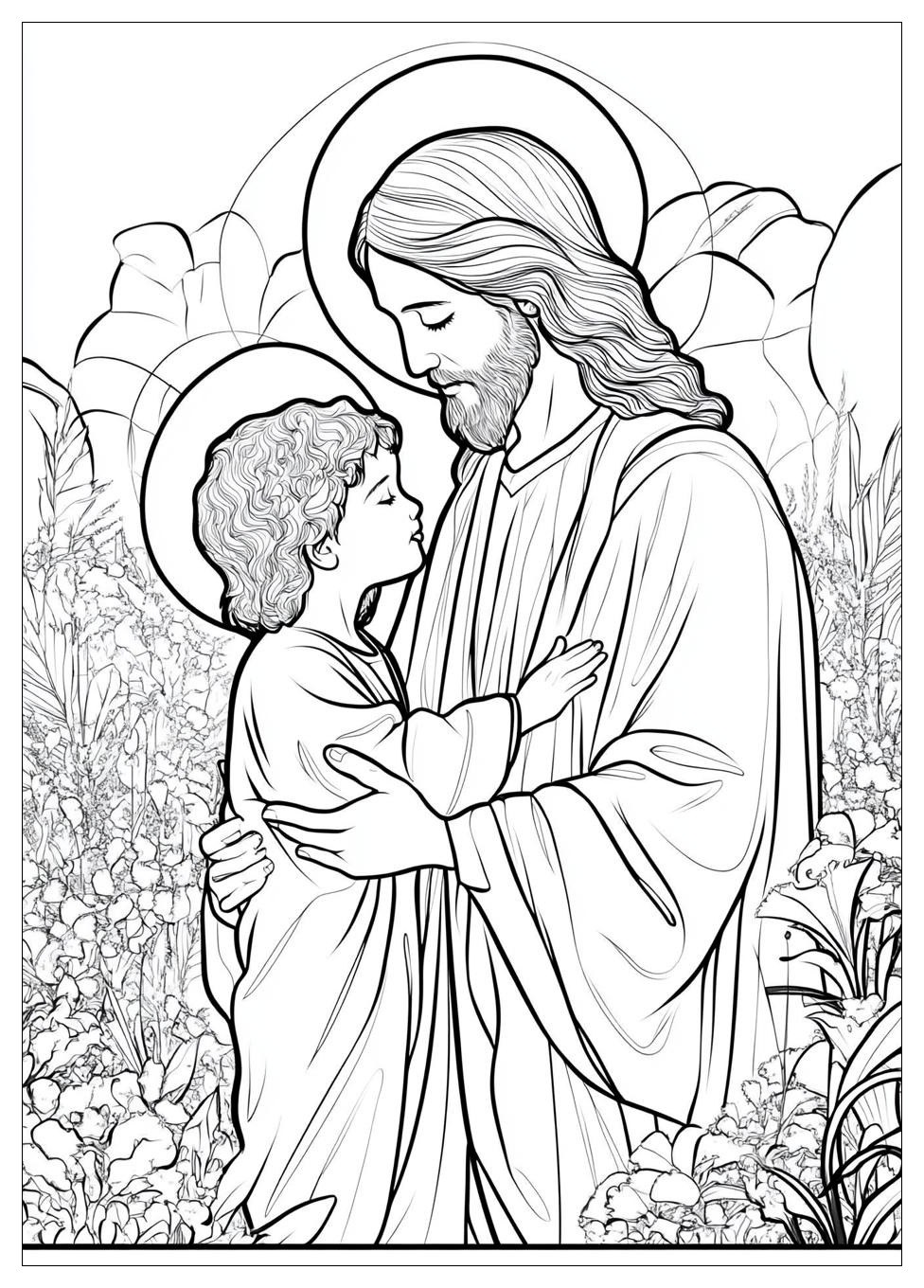 Christkind Ausmalbilder 16