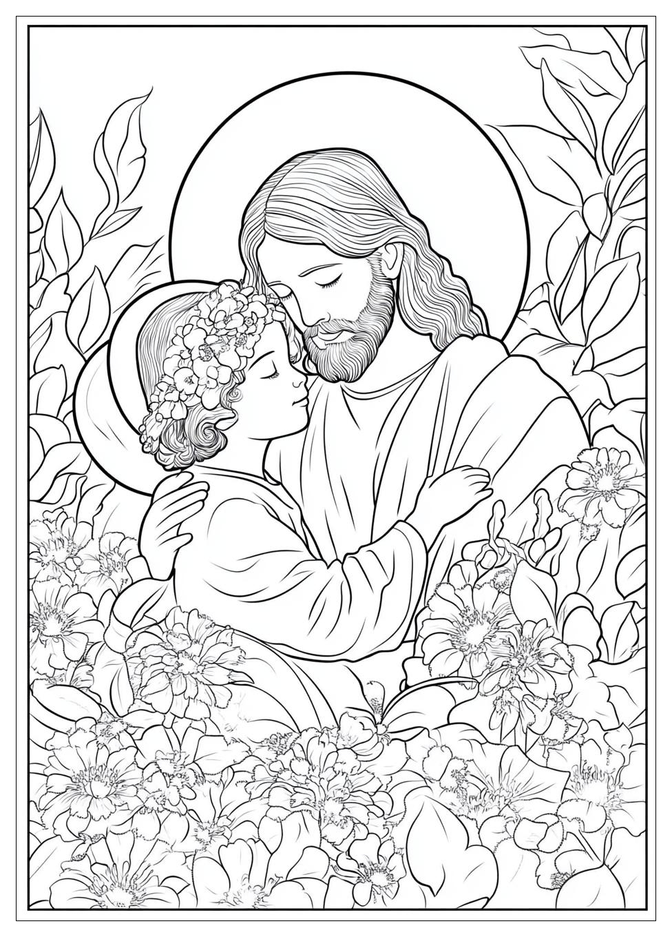 Christkind Ausmalbilder 6