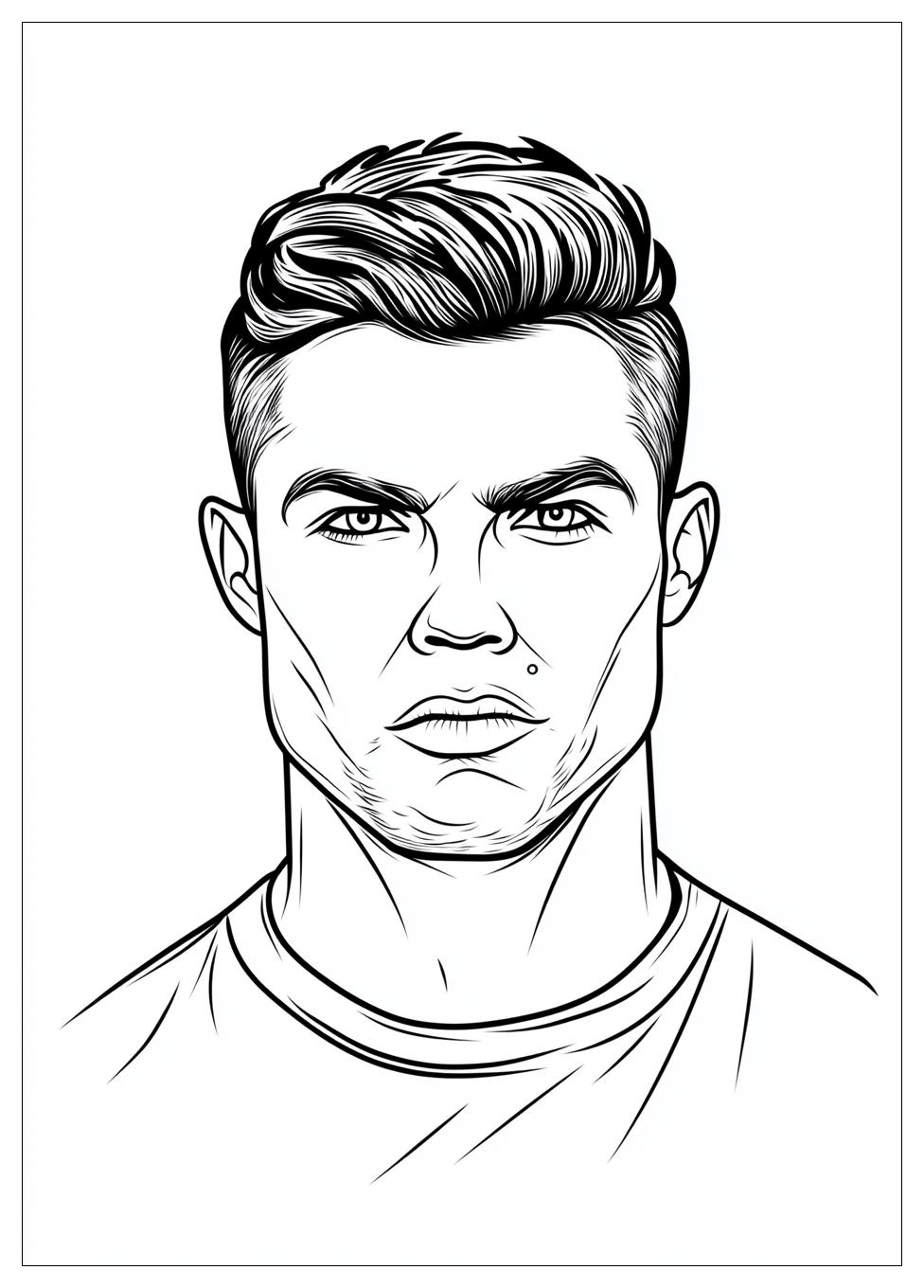Cristiano Ronaldo Ausmalbilder 1