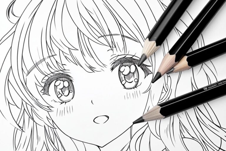 Cute Anime Ausmalbilder : Anime-Süße zum Ausmalen