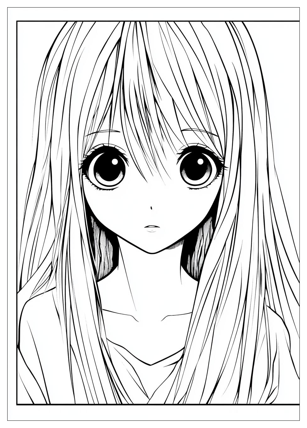 Cute Anime Ausmalbilder 14