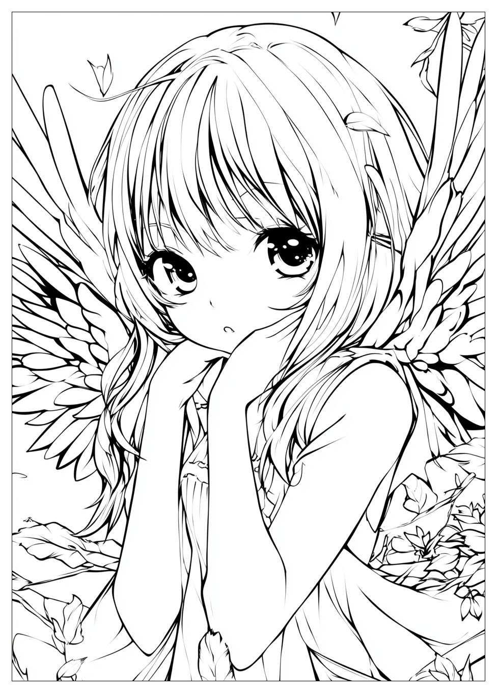 Cute Anime Ausmalbilder 15