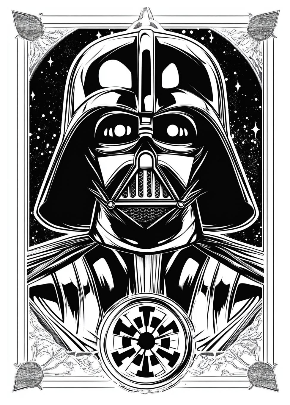 Darth Vader Ausmalbilder 10