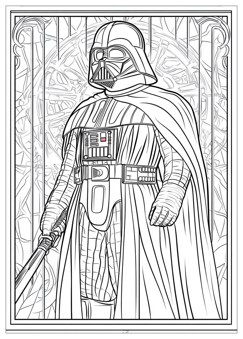 Darth Vader Ausmalbilder 19