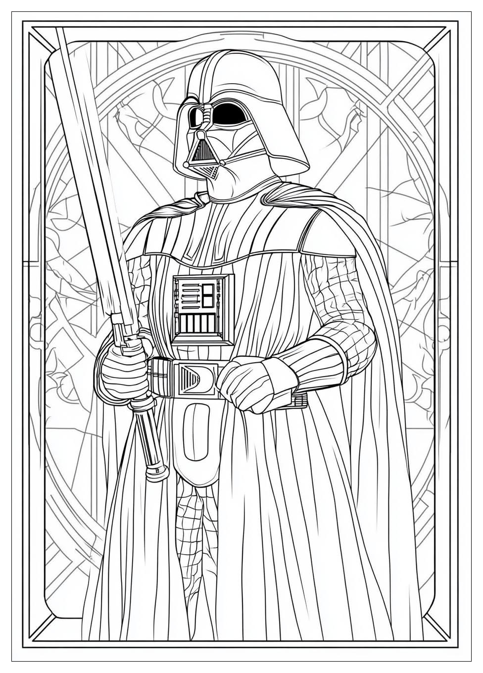 Darth Vader Ausmalbilder 20
