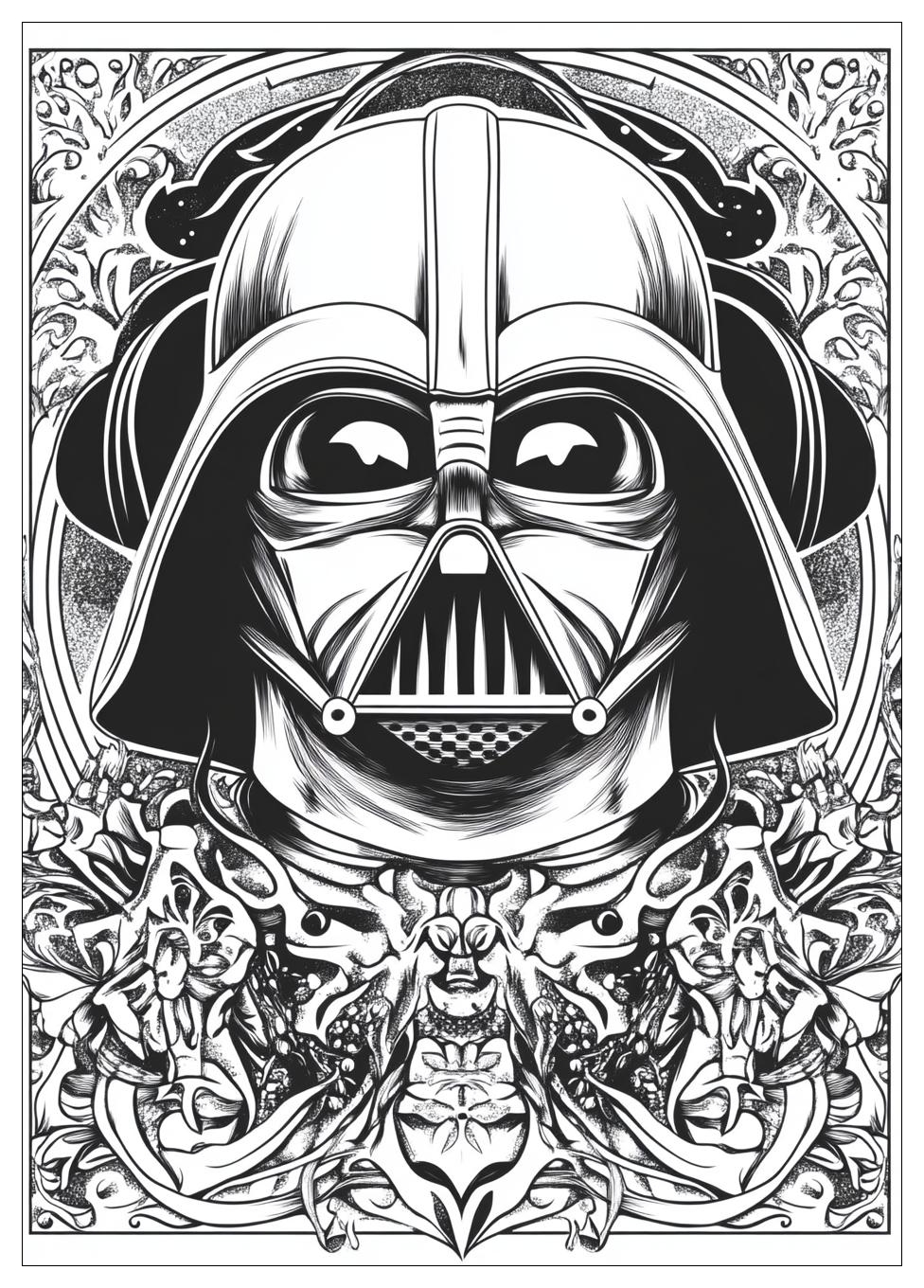 Darth Vader Ausmalbilder 21