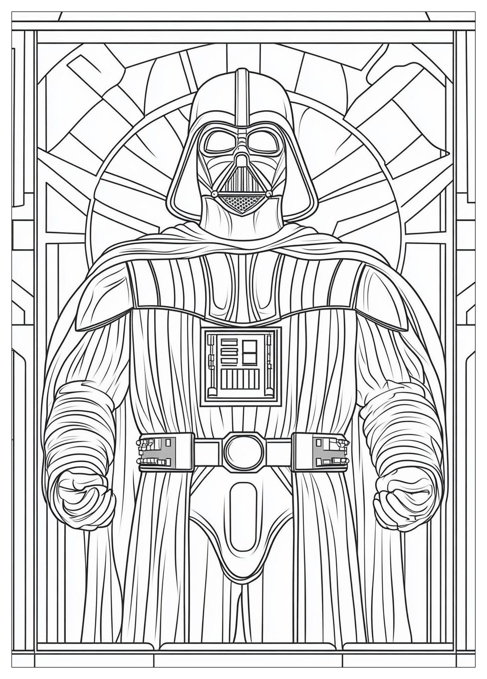 Darth Vader Ausmalbilder 23