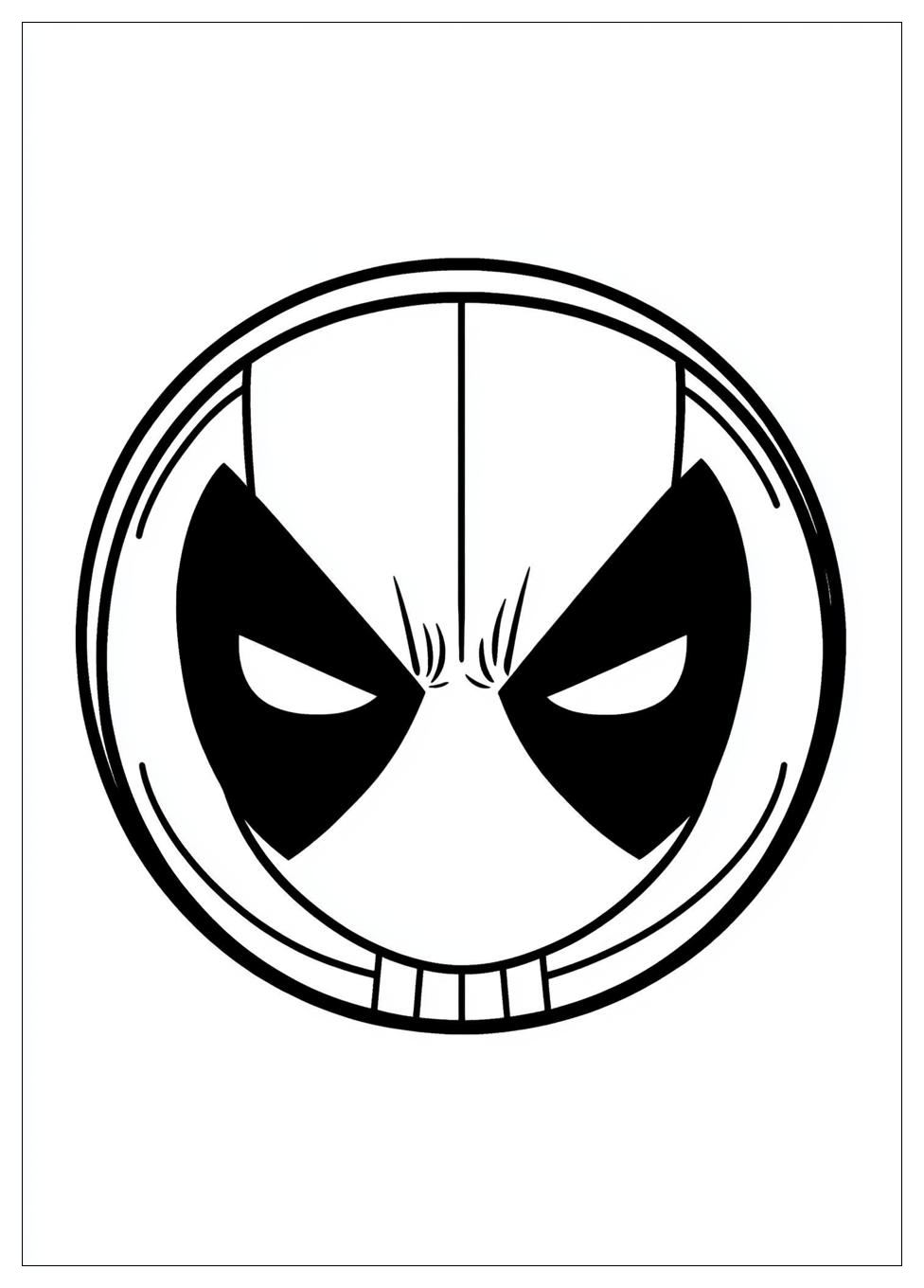 Deadpool Ausmalbilder 10