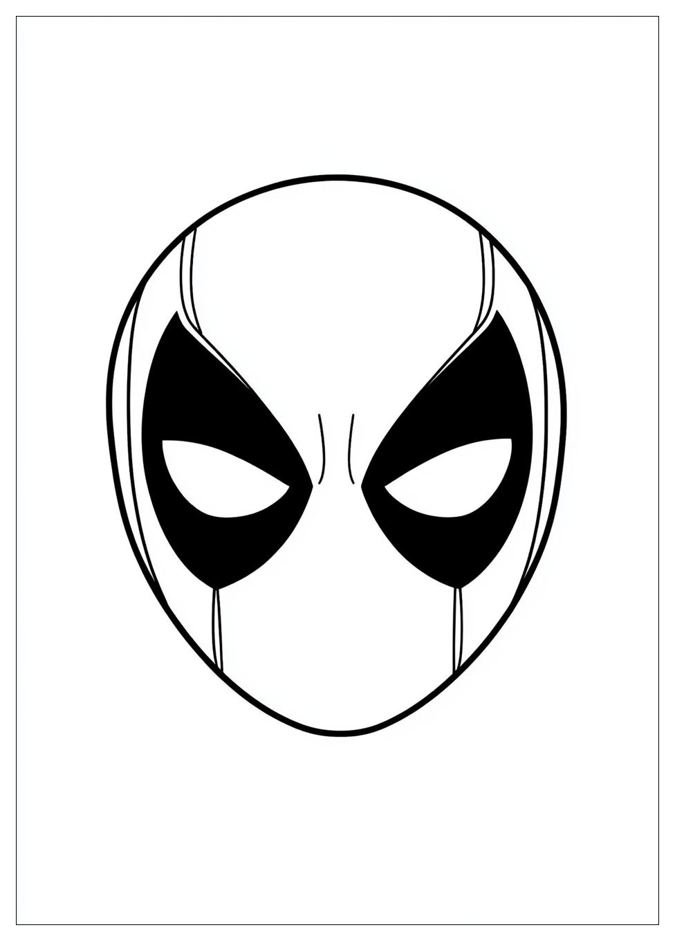 Deadpool Ausmalbilder 13