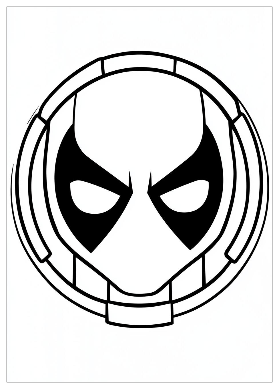 Deadpool Ausmalbilder 17