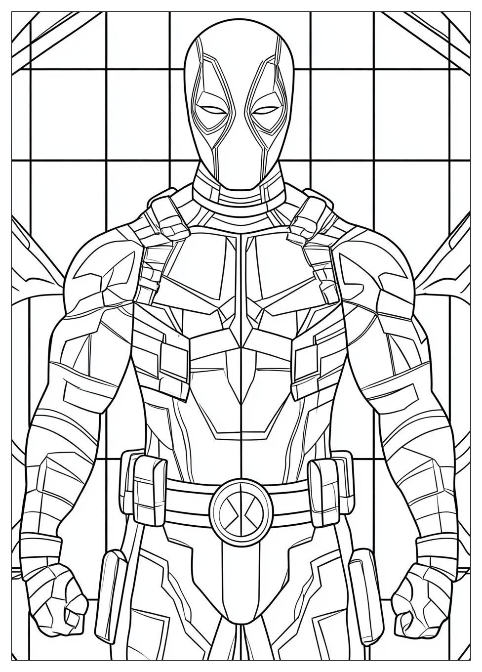 Deadpool Ausmalbilder 19