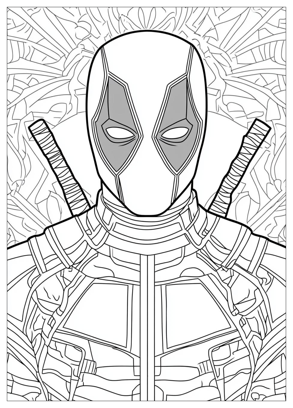 Deadpool Ausmalbilder 22