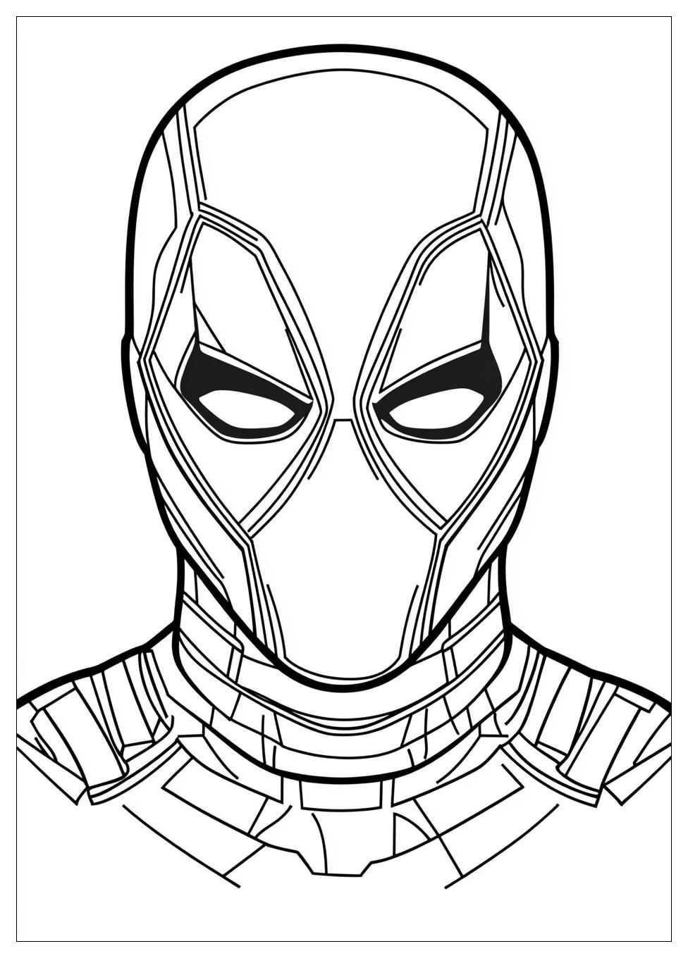 Deadpool Ausmalbilder 23