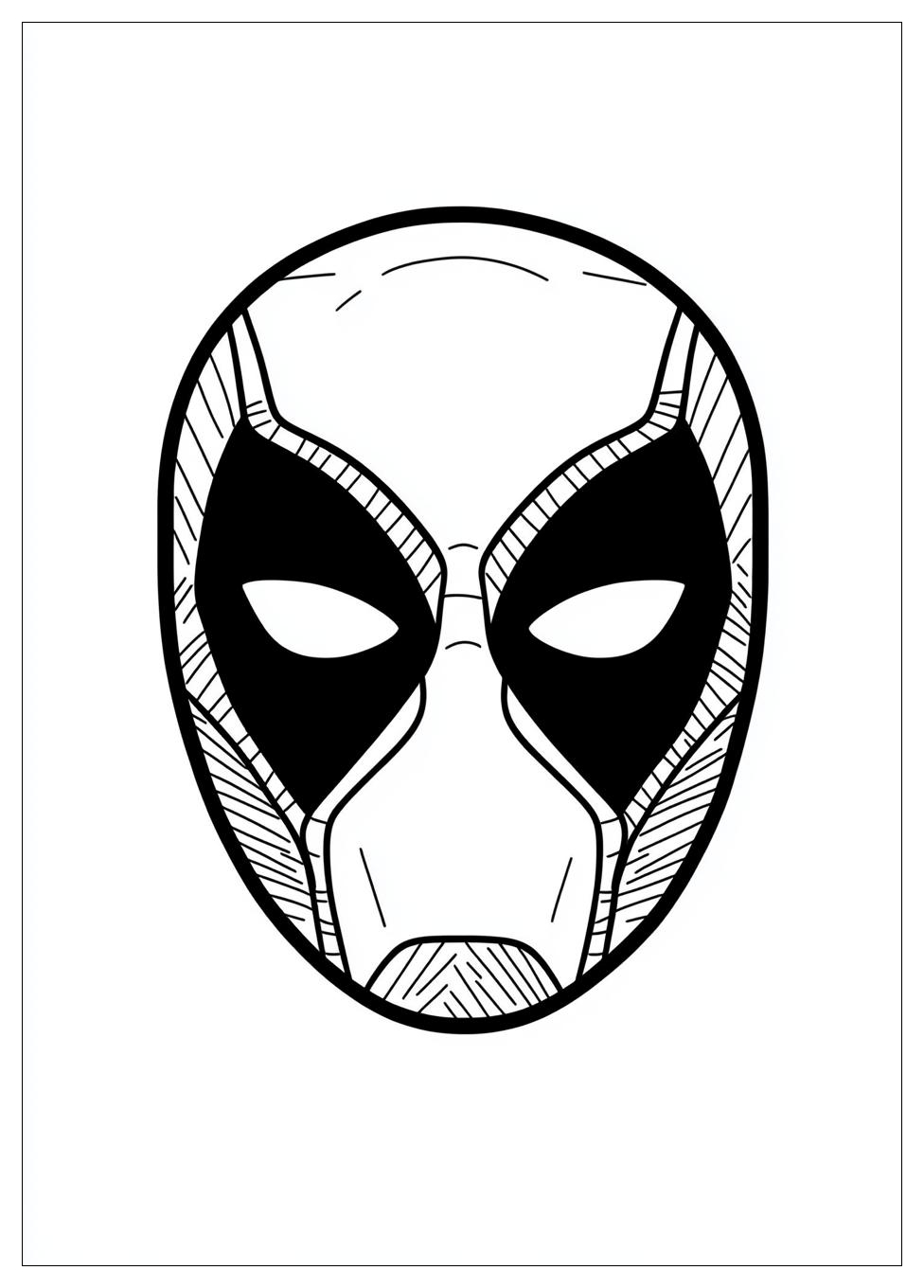 Deadpool Ausmalbilder 3