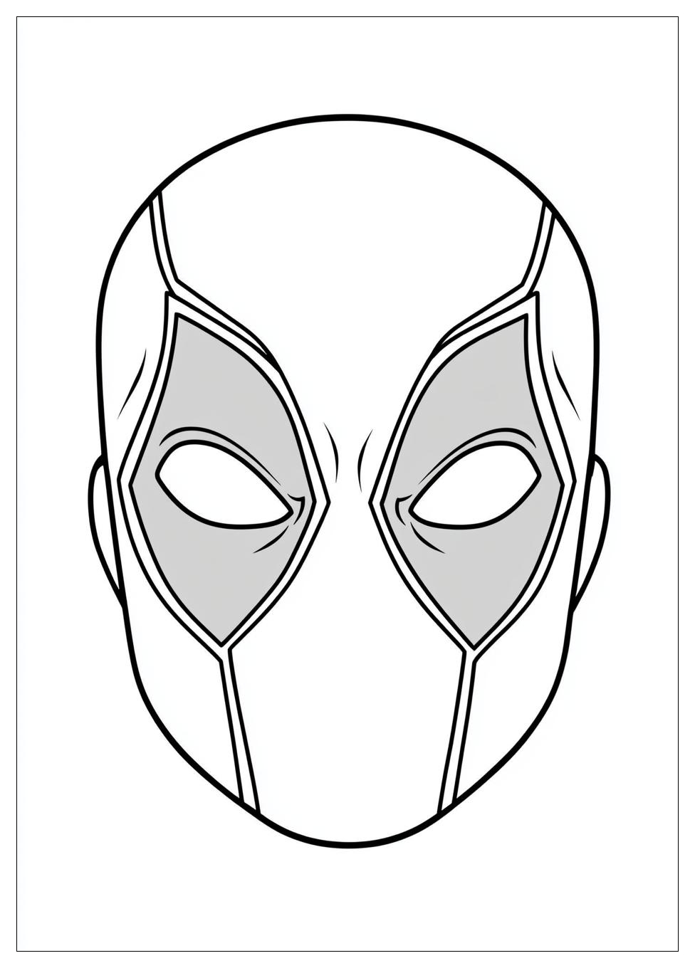 Deadpool Ausmalbilder 4