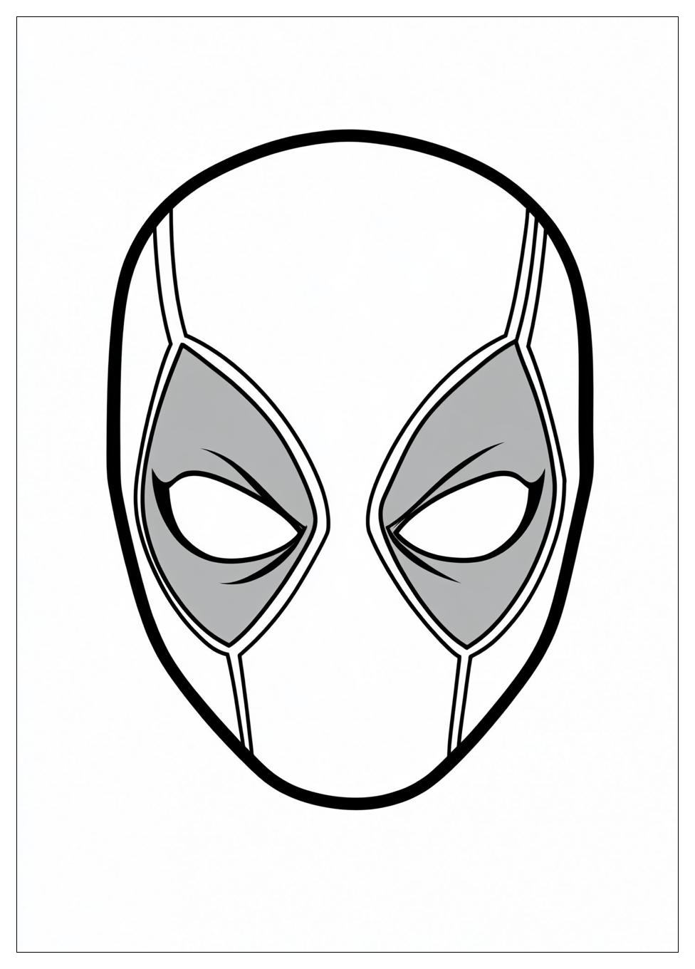 Deadpool Ausmalbilder 6