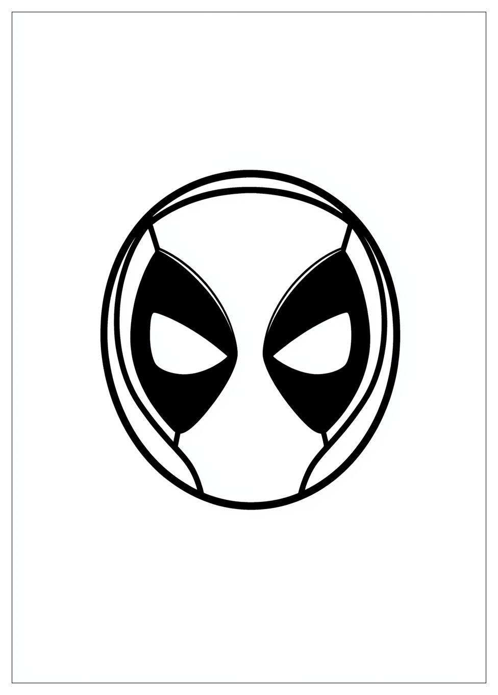 Deadpool Ausmalbilder 7
