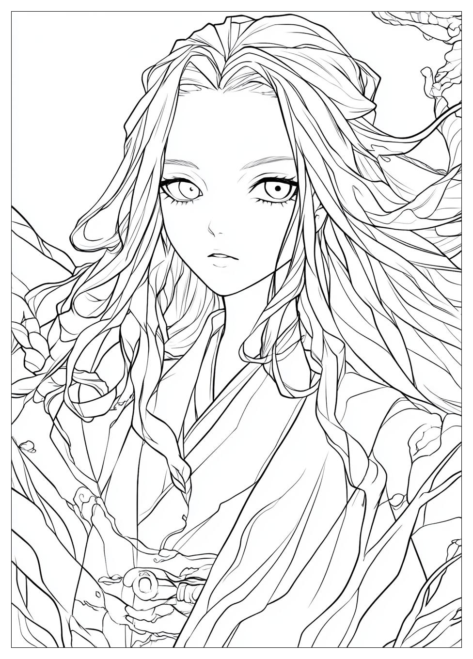 Demon Slayer Nezuko Ausmalbilder 20