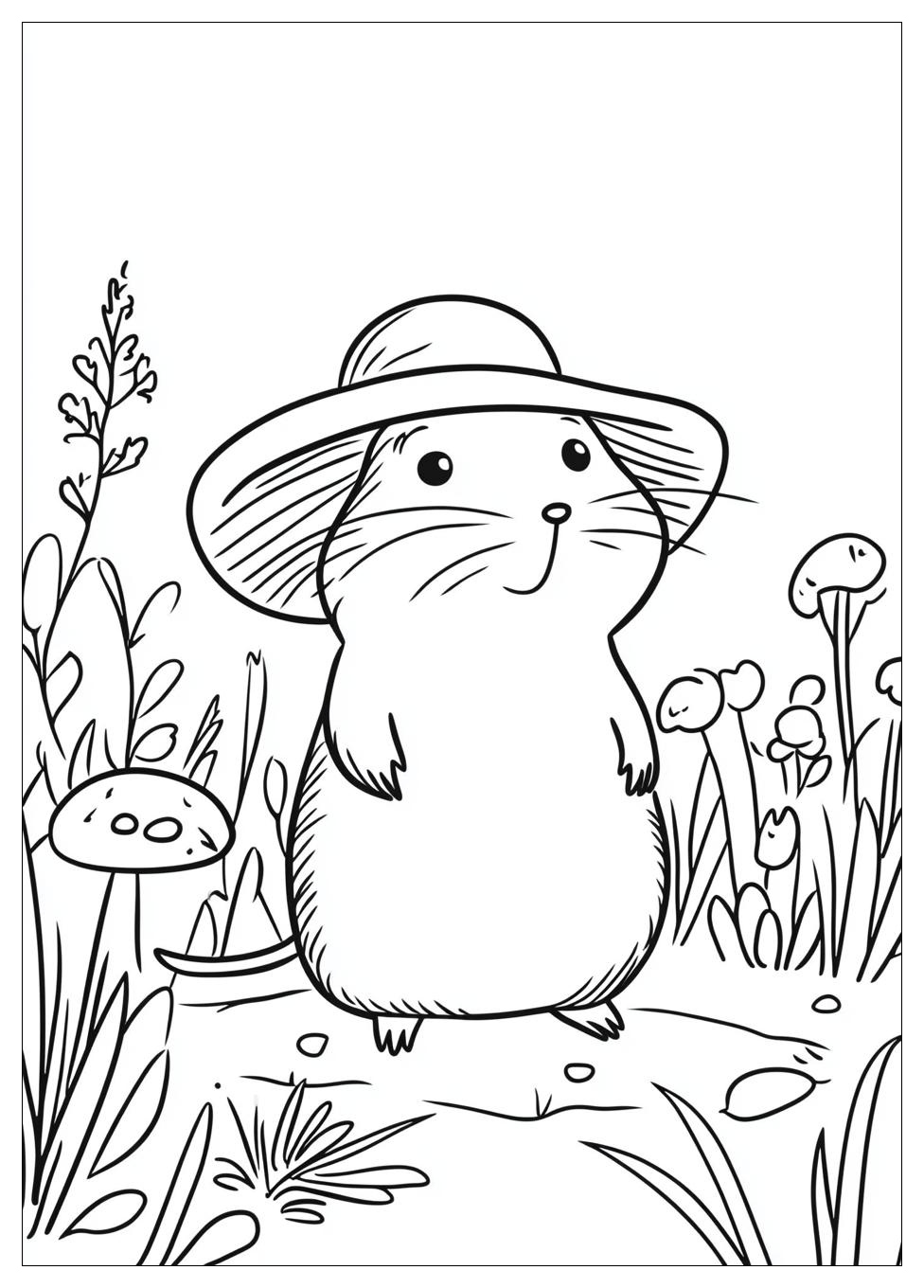 Der Kleine Maulwurf Ausmalbilder 10