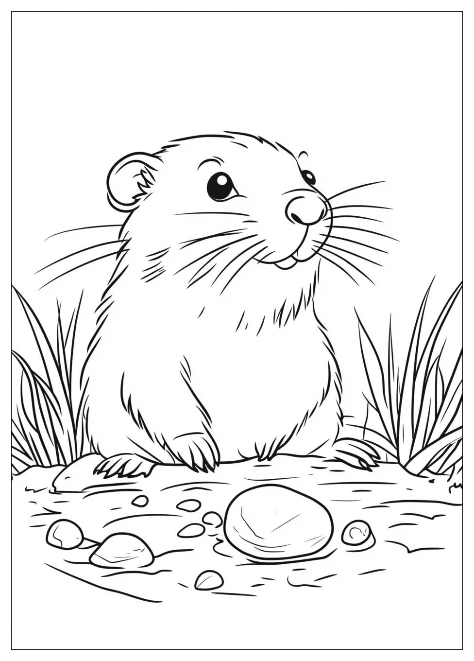 Der Kleine Maulwurf Ausmalbilder 6