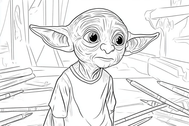 Dobby Ausmalbilder : Malvorlagen und kreative Ideen