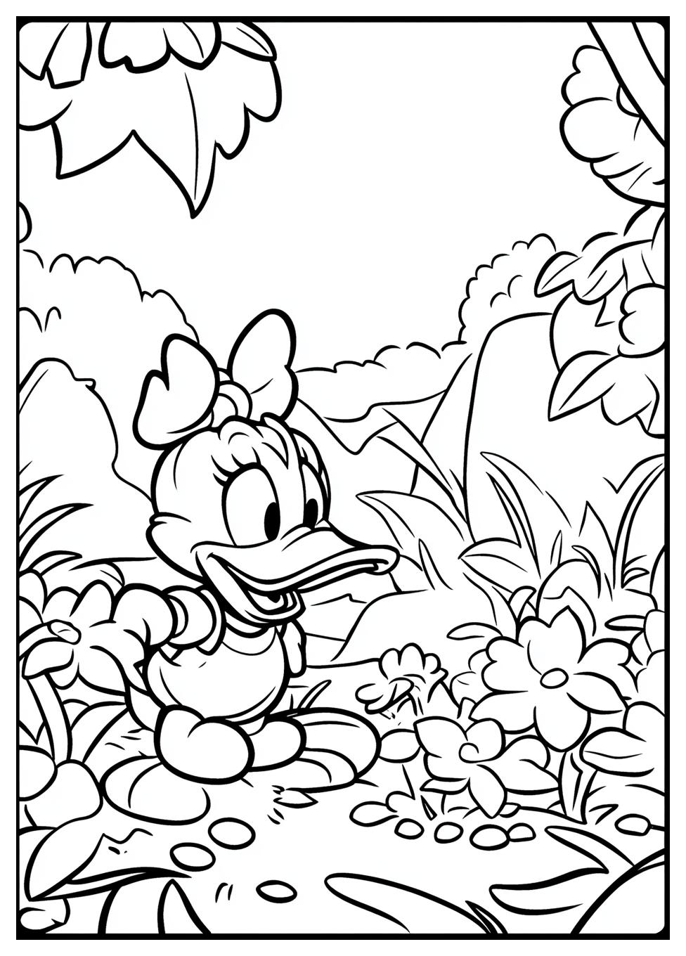 Donald Duck Ausmalbilder 1