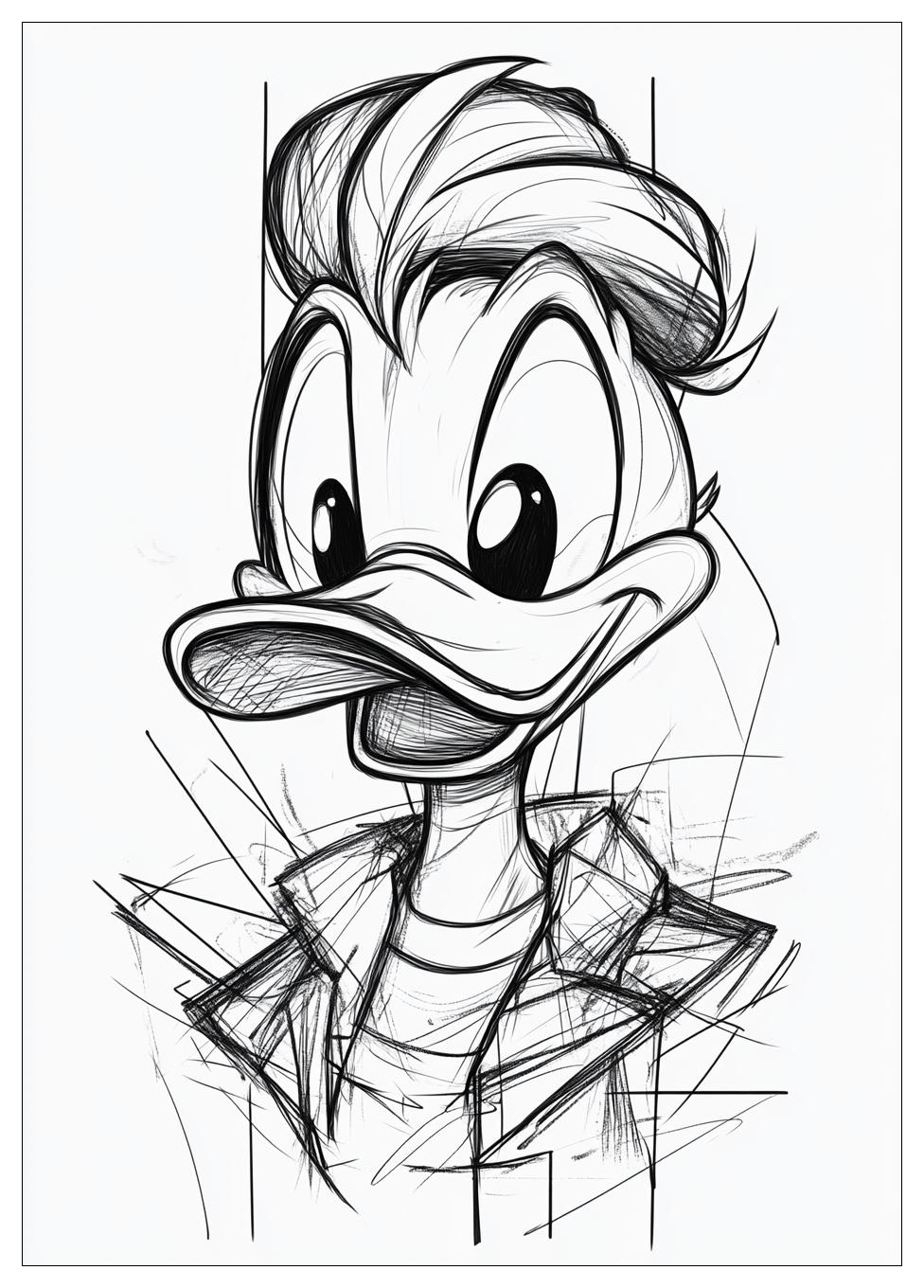 Donald Duck Ausmalbilder 13