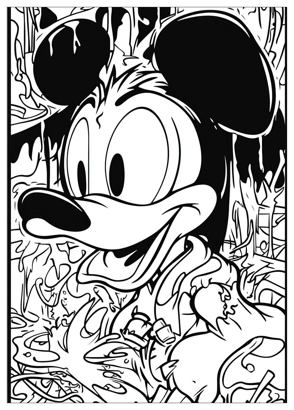 Donald Duck Ausmalbilder 16