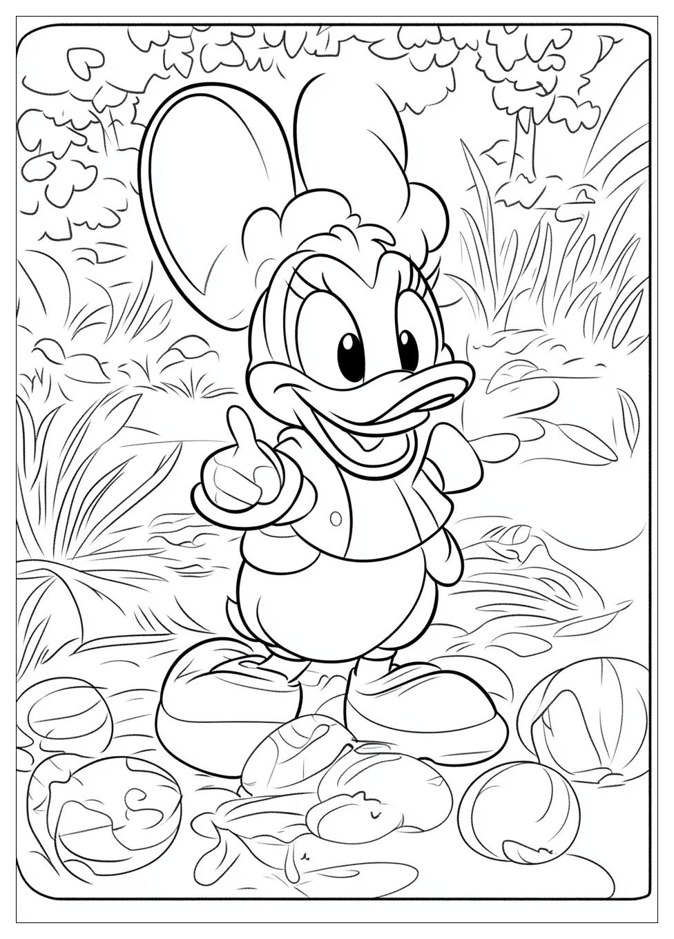 Donald Duck Ausmalbilder 17