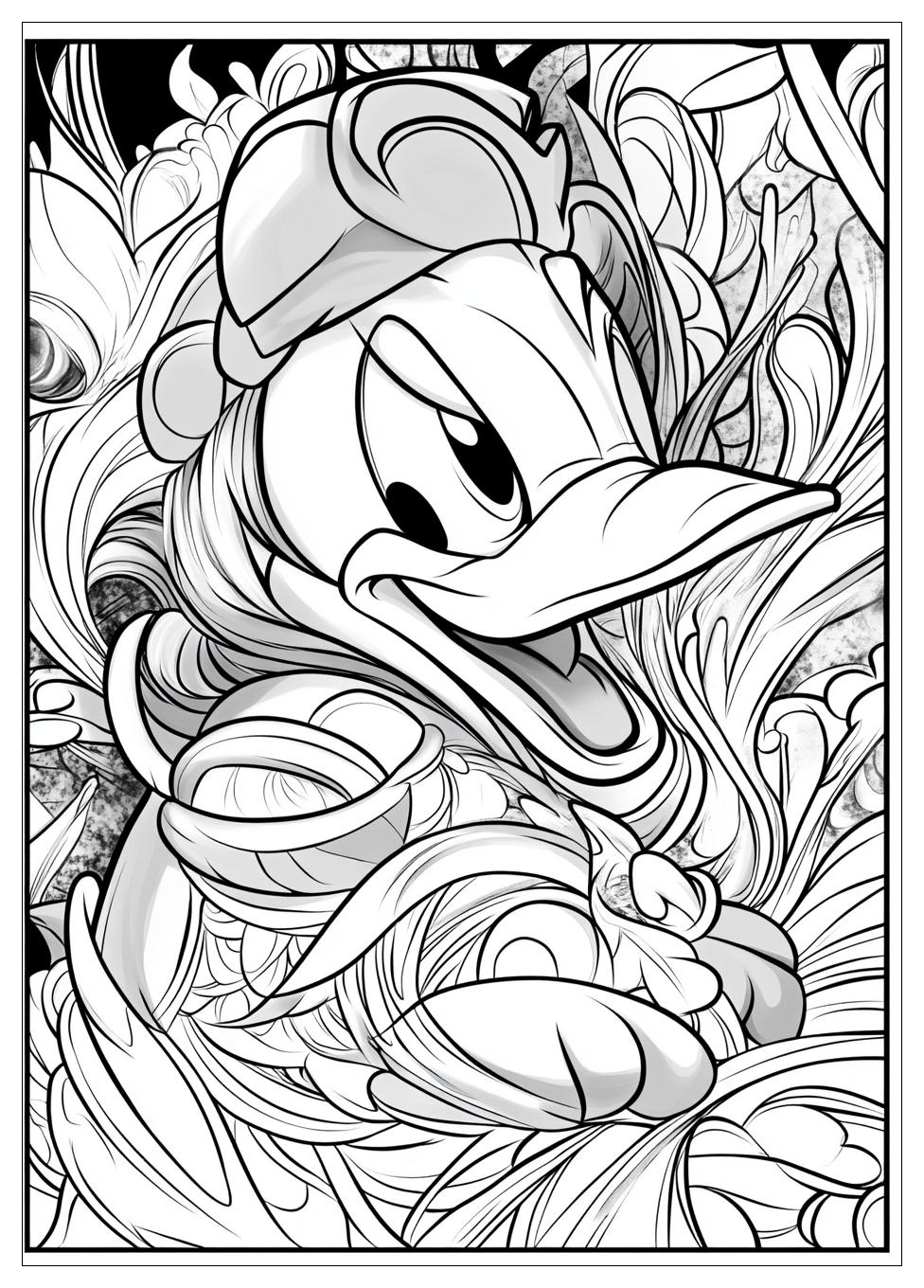 Donald Duck Ausmalbilder 18