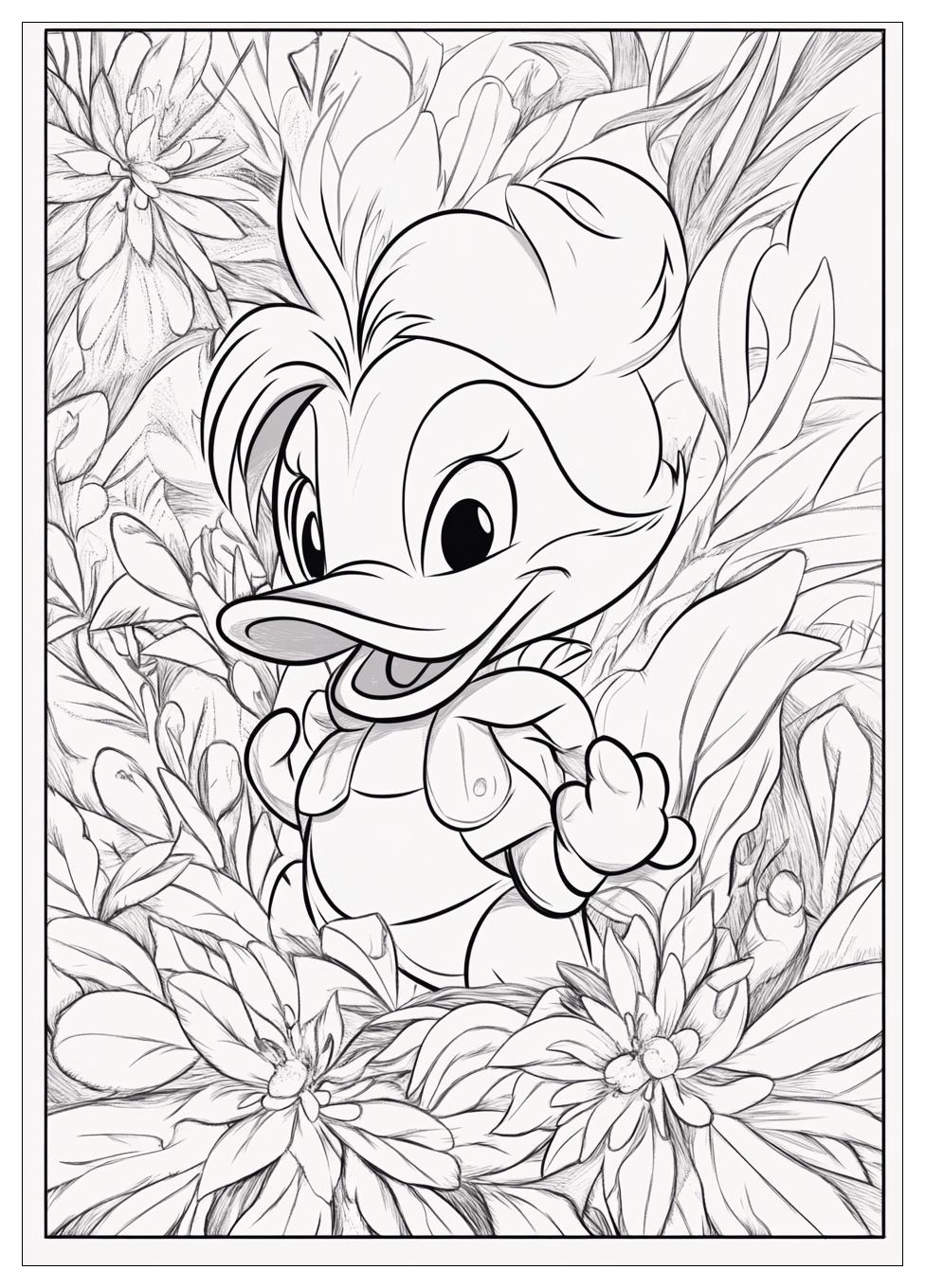 Donald Duck Ausmalbilder 20