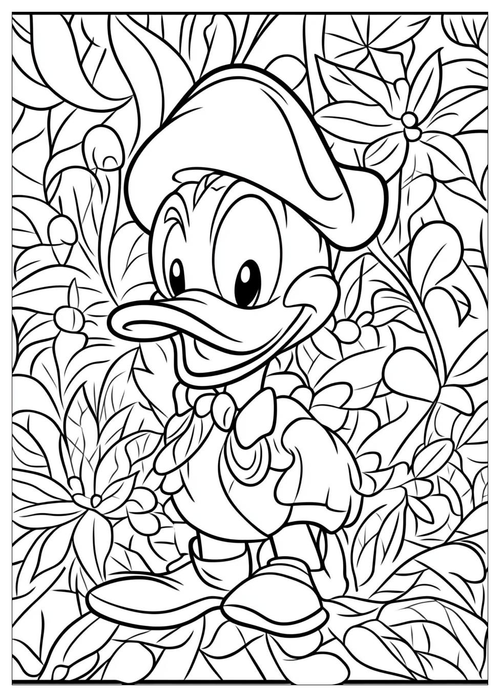 Donald Duck Ausmalbilder 21