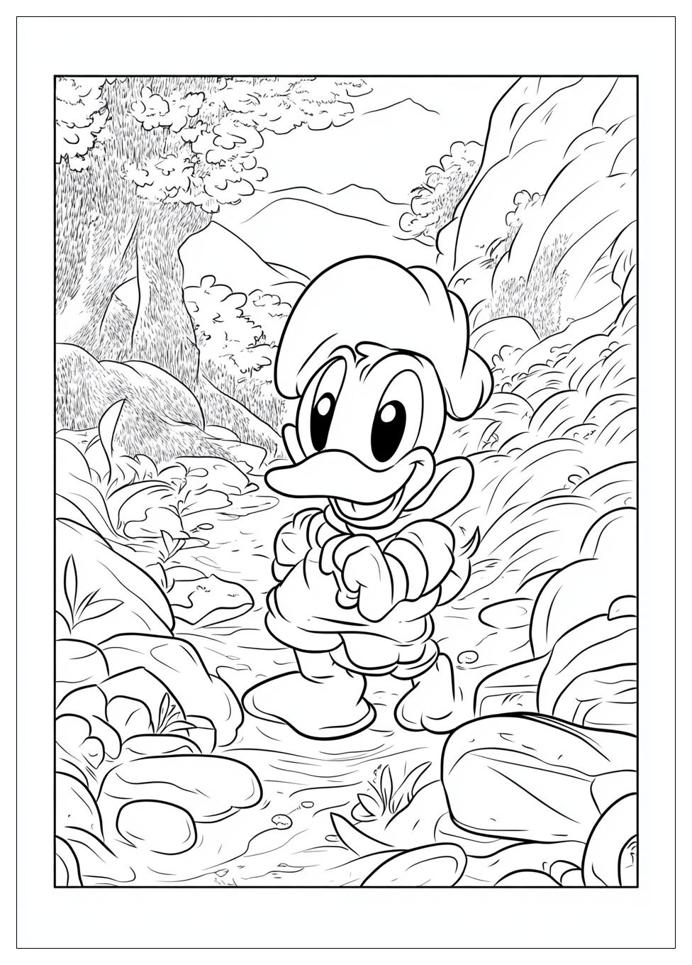 Donald Duck Ausmalbilder 3