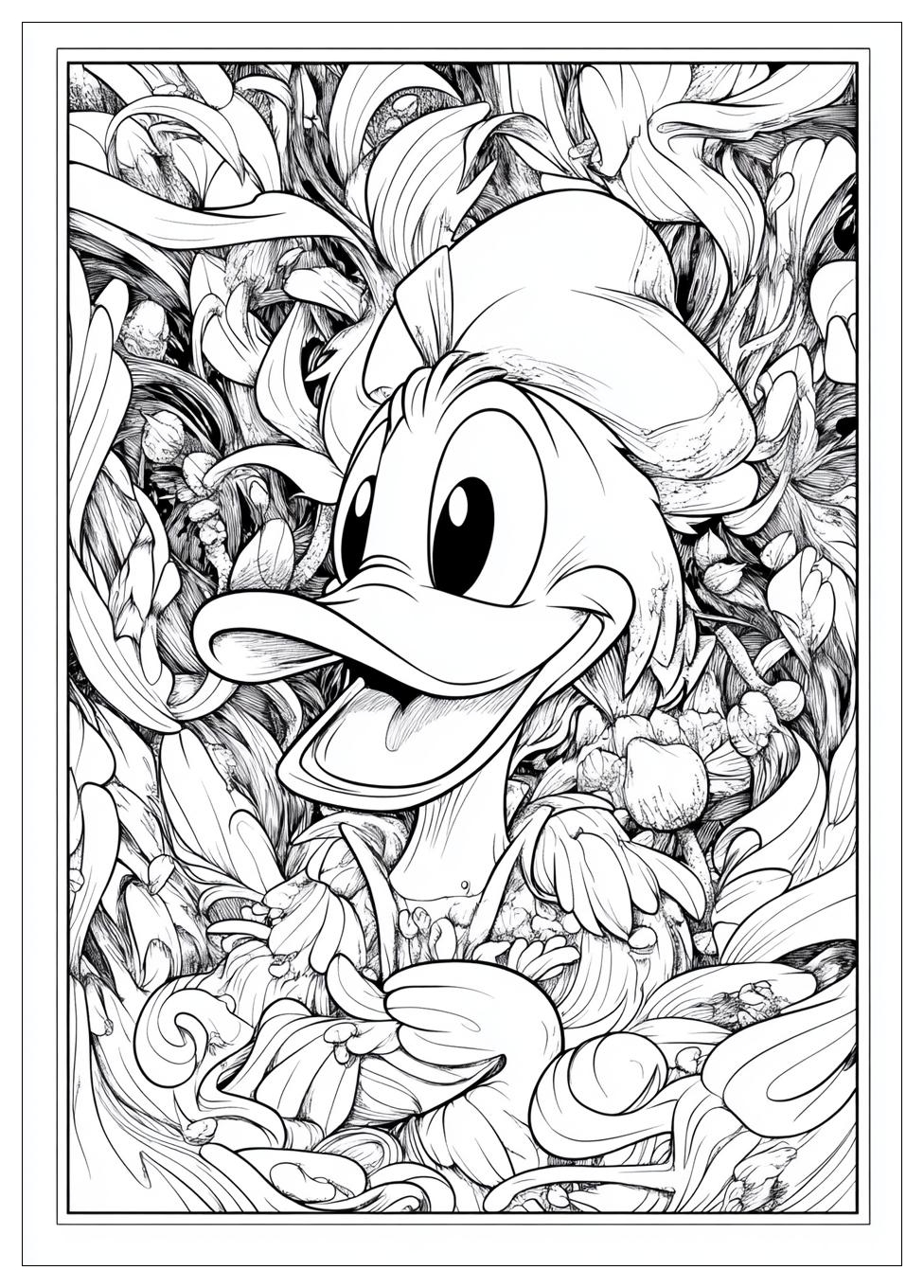 Donald Duck Ausmalbilder 4