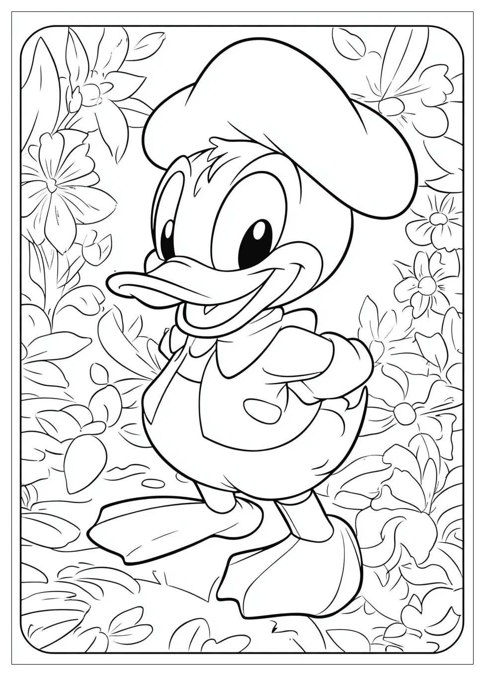 Donald Duck Ausmalbilder 6