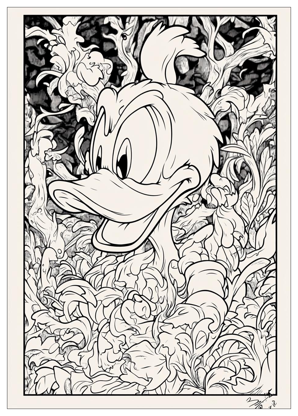Donald Duck Ausmalbilder 8