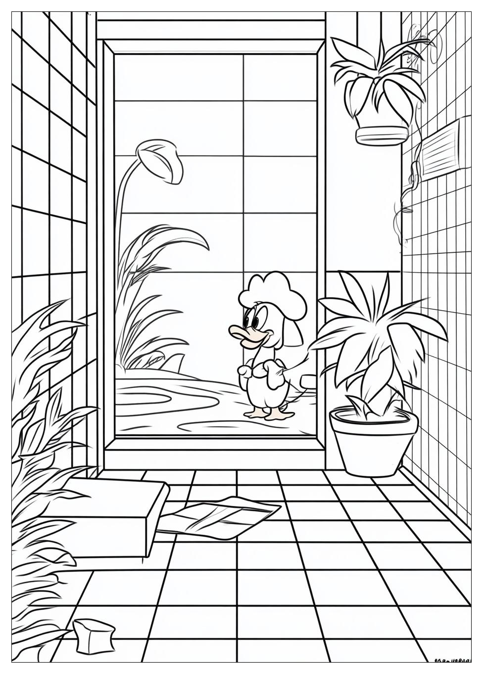 Donald Duck Ausmalbilder 9