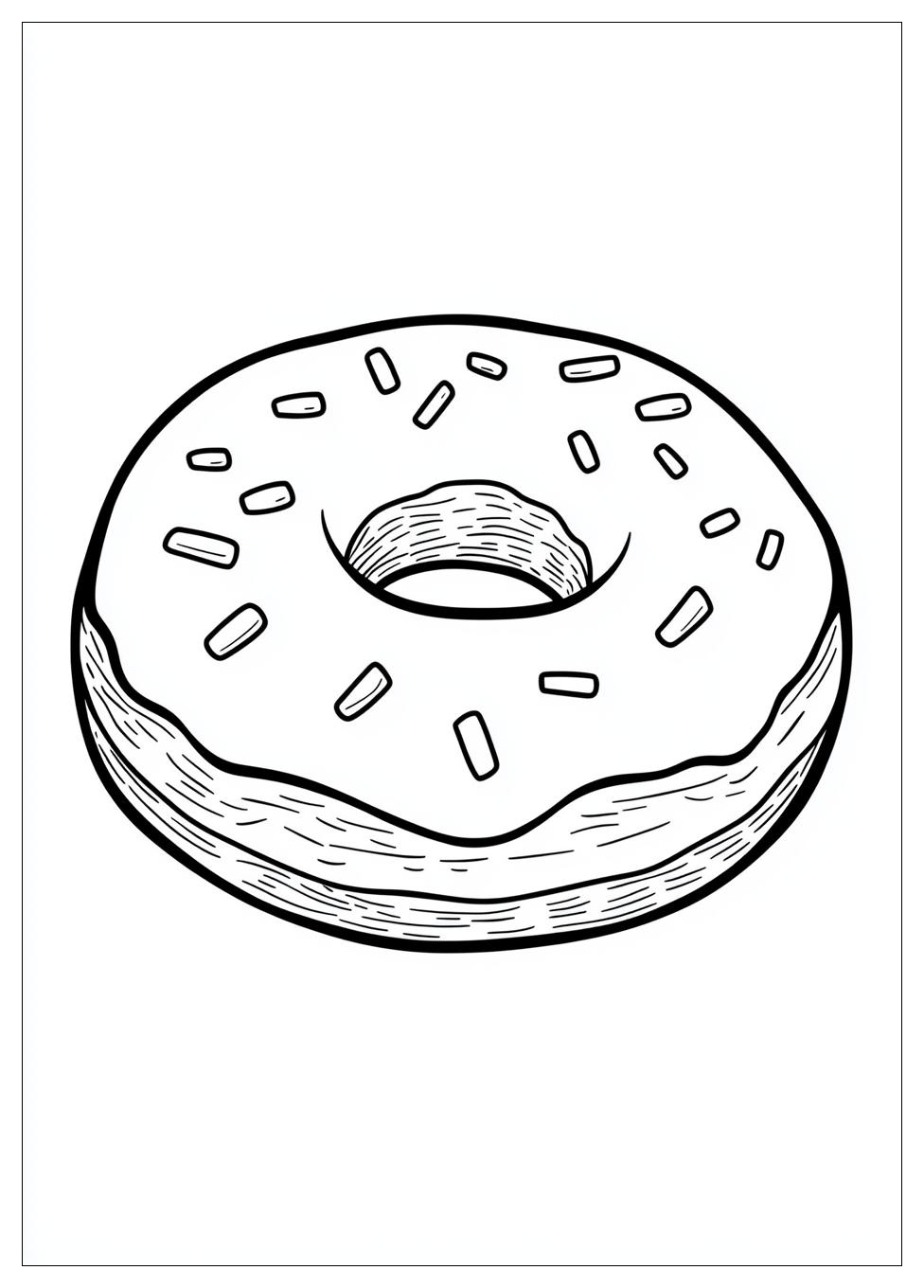 Donut Ausmalbilder 11