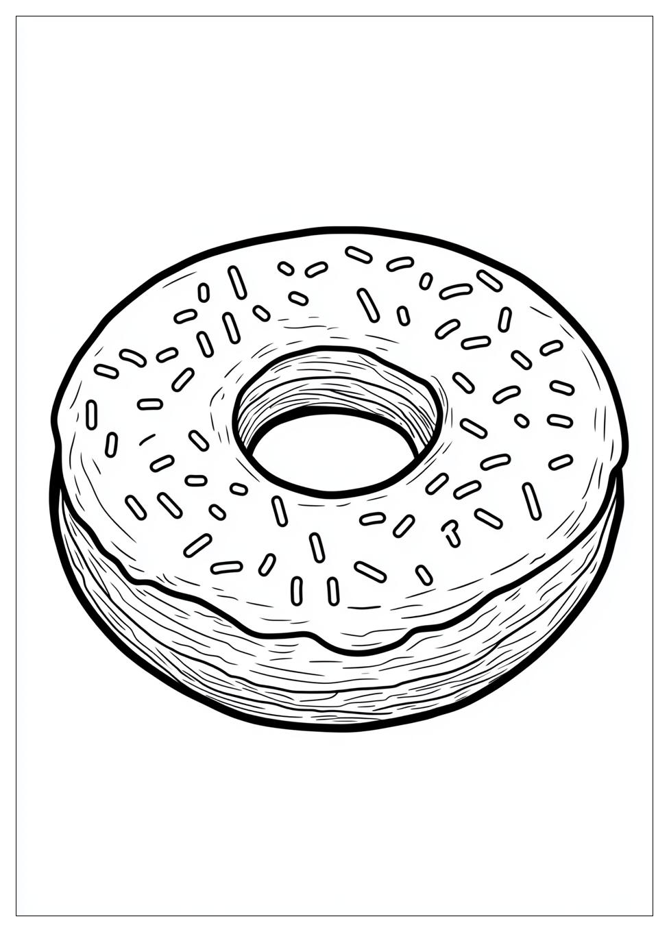 Donut Ausmalbilder 12