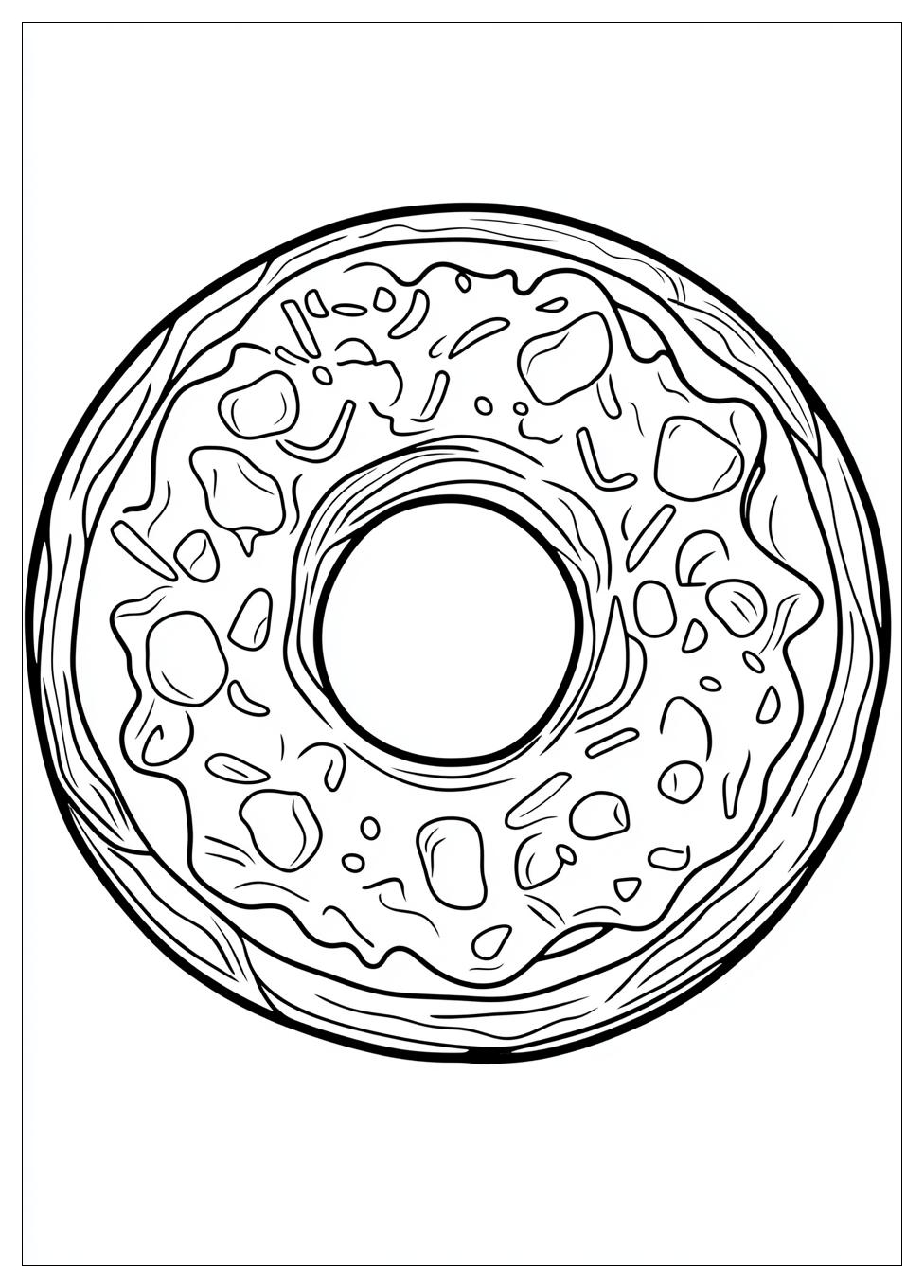 Donut Ausmalbilder 14