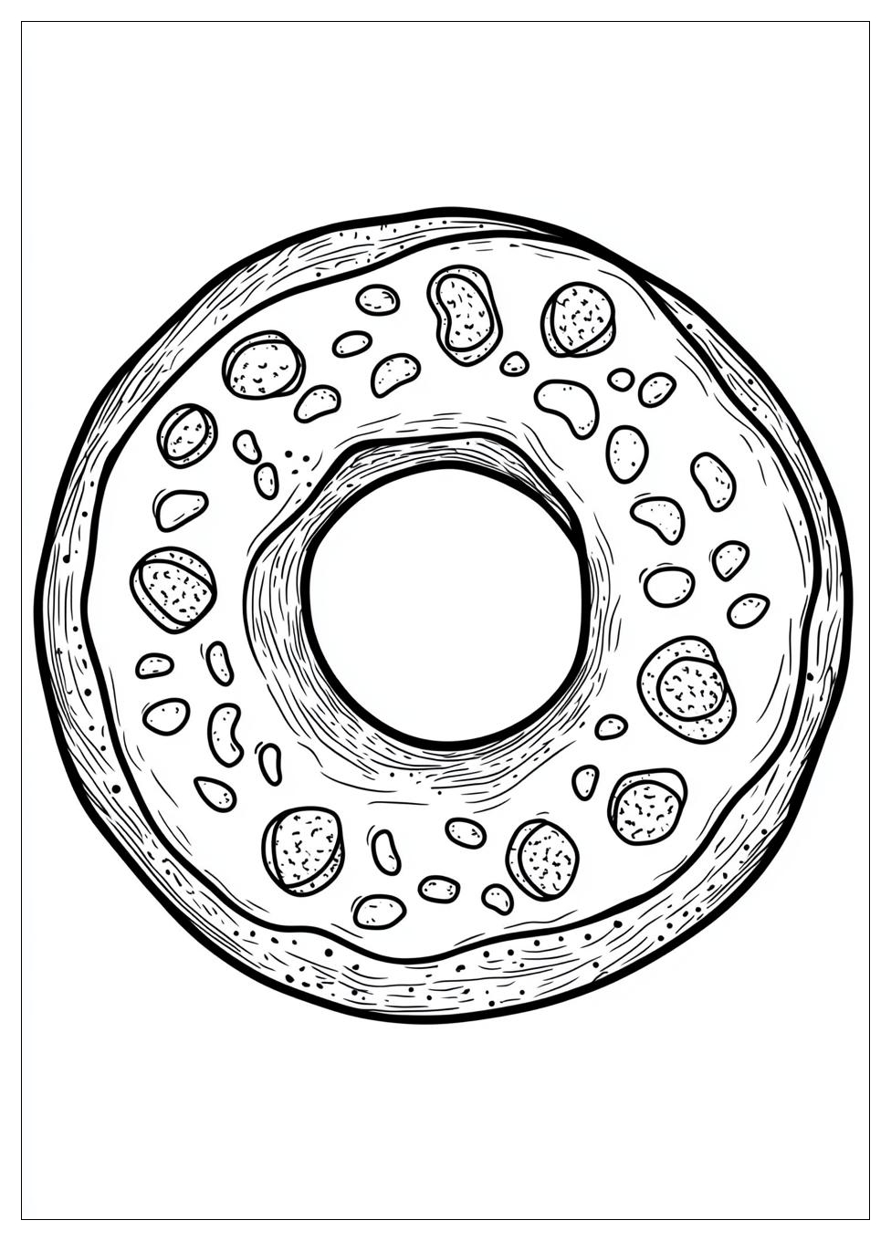 Donut Ausmalbilder 17