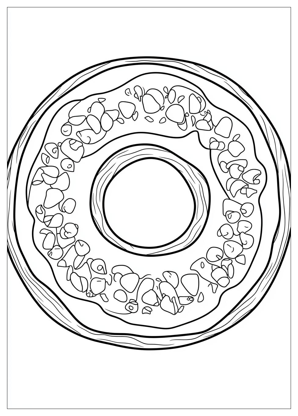 Donut Ausmalbilder 22