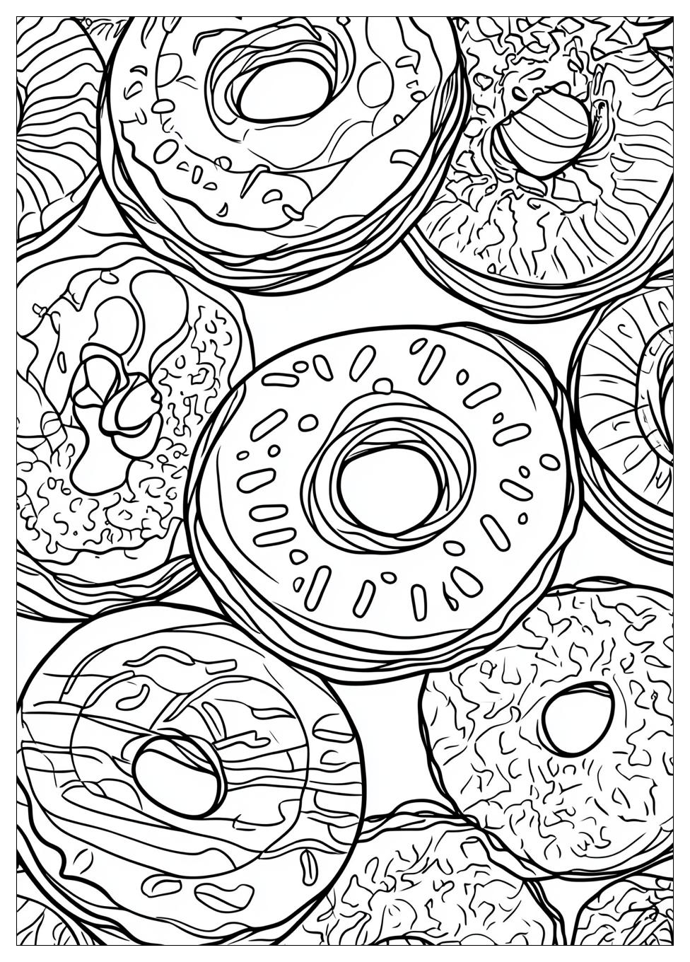 Donut Ausmalbilder 23
