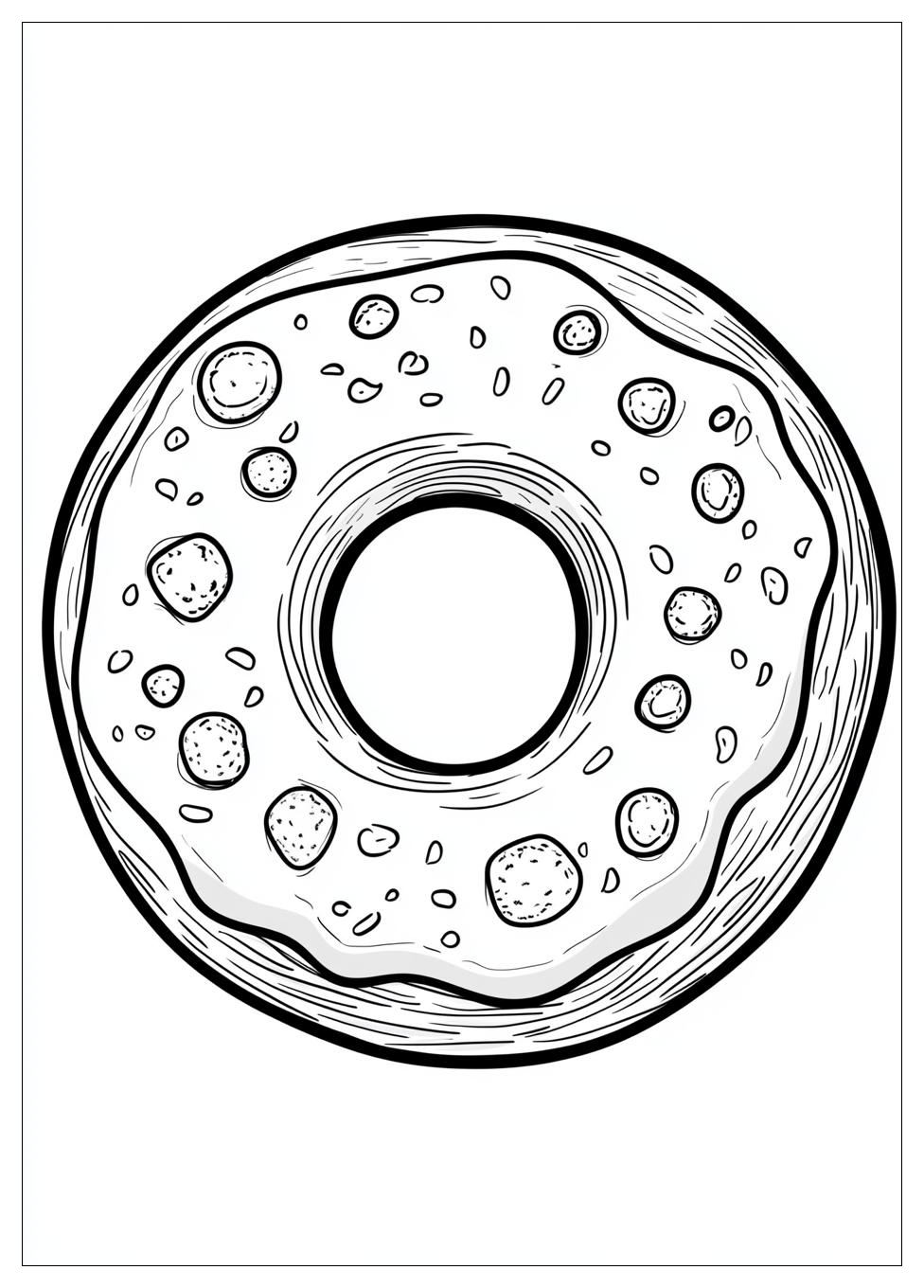 Donut Ausmalbilder 24