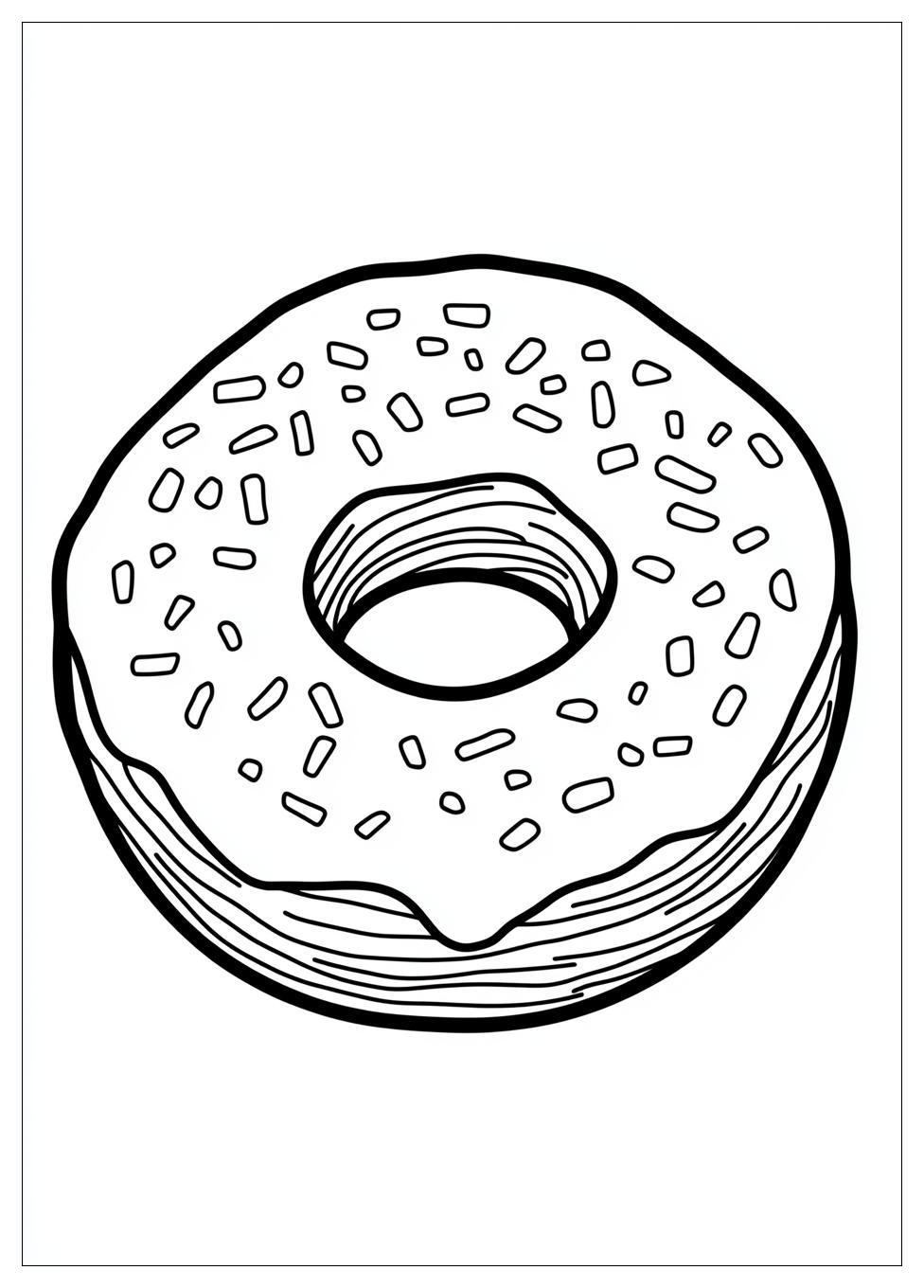 Donut Ausmalbilder 7