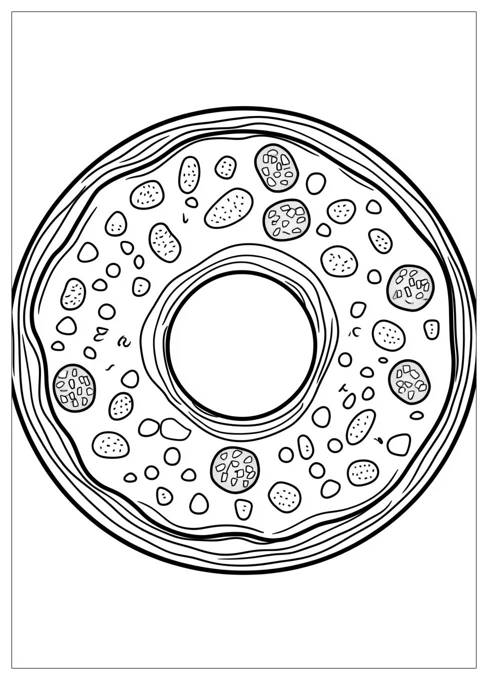Donut Ausmalbilder 8