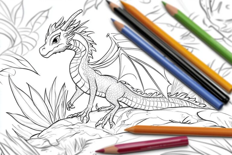 Drache Kokosnuss Ausmalbilder : Malen, Träumen, Kreativ Sein