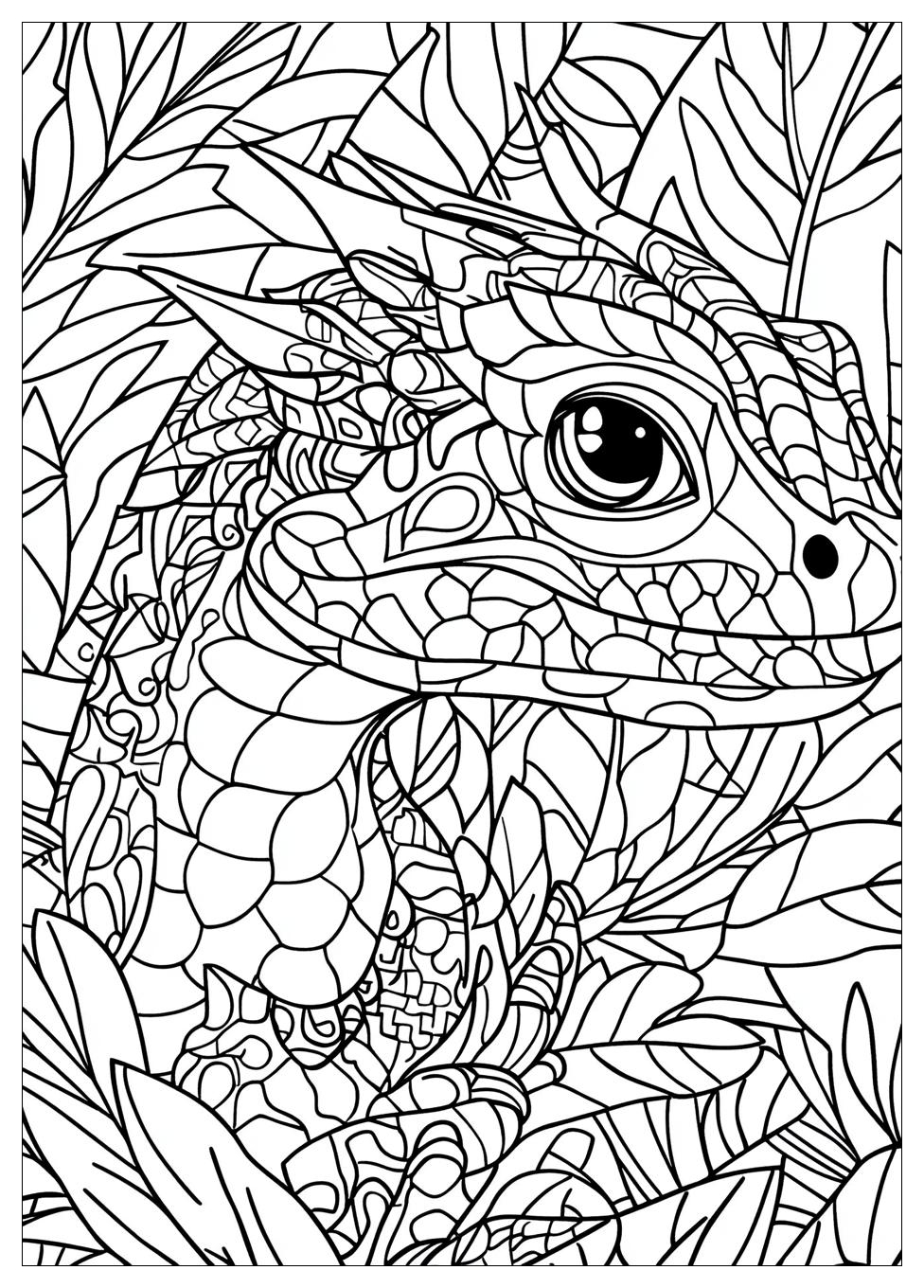 Drache Kokosnuss Ausmalbilder 13